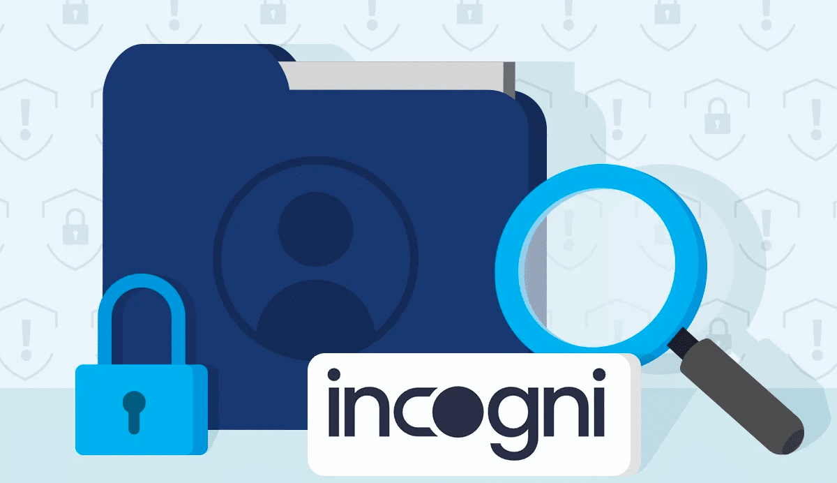 Illustration de protection des données avec Incogni