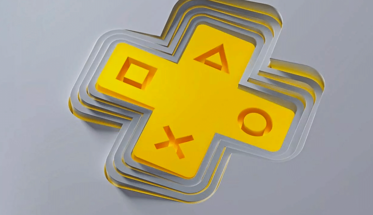 Croix jaune et grise avec formes géométriques en relief