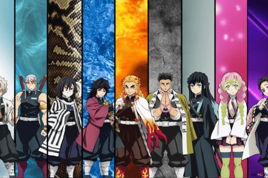 Les piliers (Hashira) les plus puissants de Demon Slayer