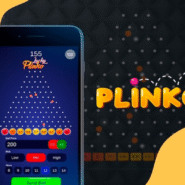 Écran de jeu Plinko sur téléphone mobile