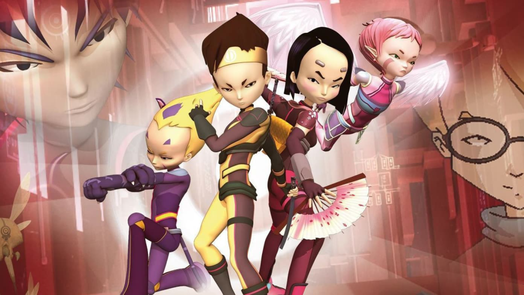 brouillon Les heros de la serie culte Code Lyoko 403140