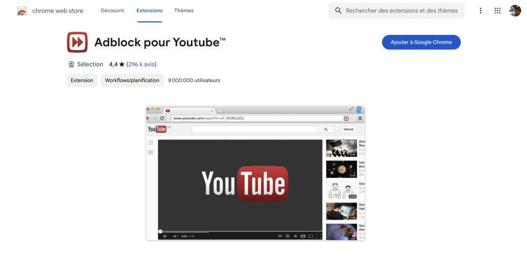 Adblock Youtube
