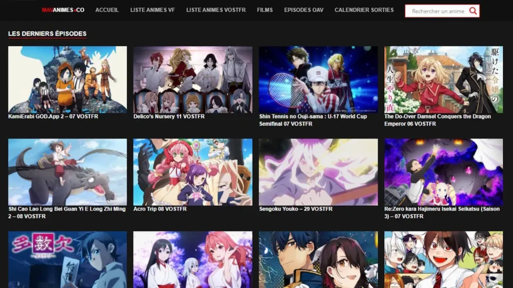 Mavanime : comment accéder au site et en profiter en 2025 ? 5 mavanimes