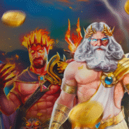 Personnages mythologiques et fantastiques avec des pièces d'or