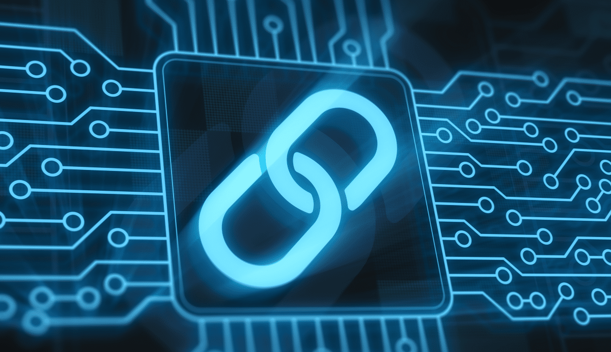 Illustration numérique d'une chaîne de blocs