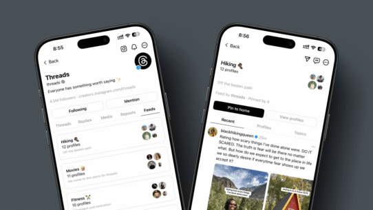 Les fils vous permet maintenant de partager des flux personnalisés, tout comme Bluesky