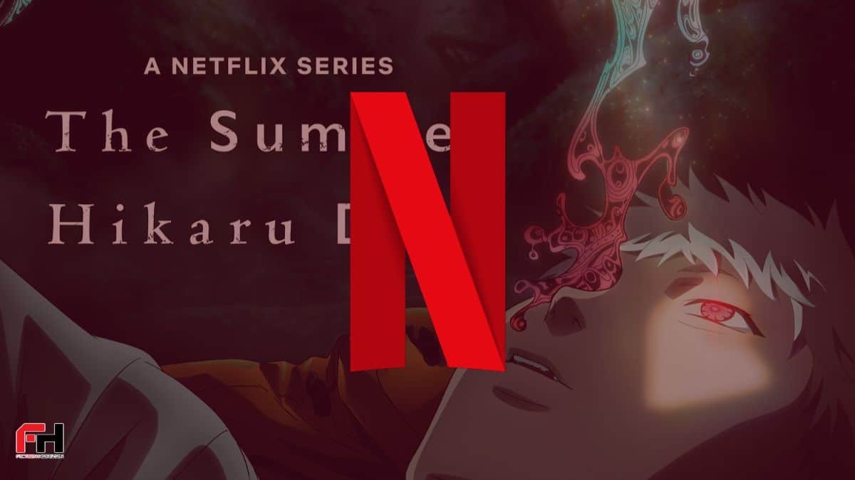Affiche de la série animée The Summer Hikaru sur Netflix