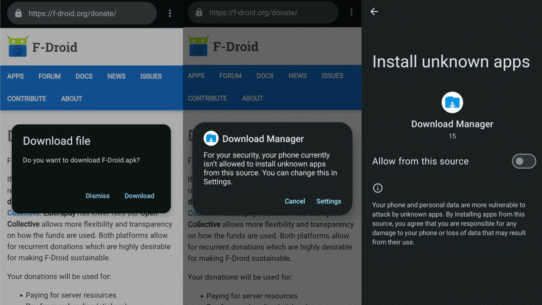 Comment les applications Android sur la touche (et que faire attention)