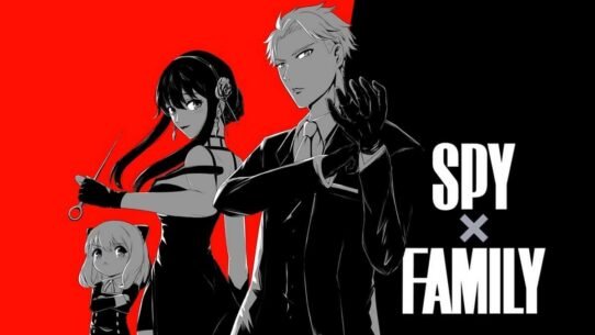 Illustration du trio principal de Spy x Family