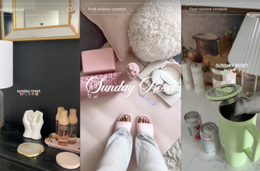 La tendance «Sunday Reset» de Tiktok est en fait un excellent moyen de se préparer à la semaine de travail