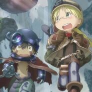 Deux personnages d'animation explorant un canyon