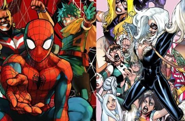`` Mon héros universitaire, fait face '' dans le croisement Marvel sur la couleur de la peau de Mirko