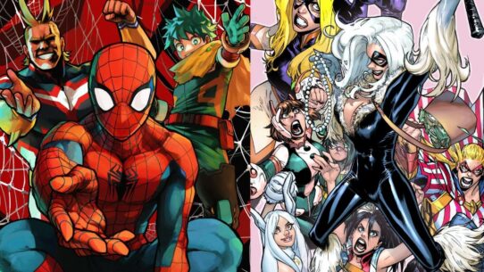 `` Mon héros universitaire, fait face '' dans le croisement Marvel sur la couleur de la peau de Mirko