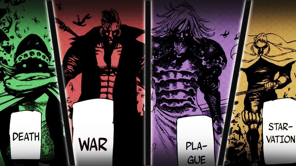 «Quatre Chevaliers de l'Apocalypse» Chapitre 158 Date de sortie & amp; Temps