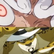 Deux personnages animés en confrontation intense