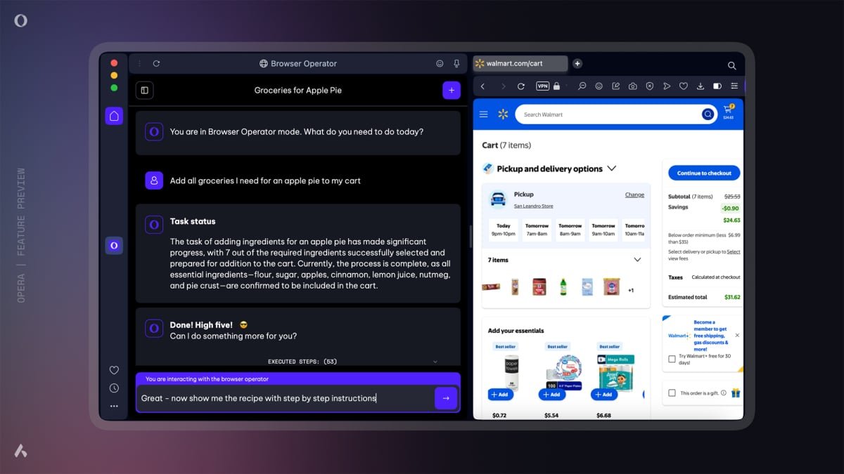 L'opéra AI «Opérateur de navigateur» effectuera des tâches pour vous