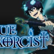 Personnages principaux de Blue Exorcist avec leurs épées lumineuses