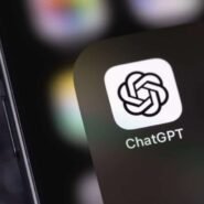Icône de l'application ChatGPT sur un smartphone