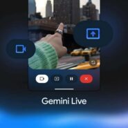 Gemini Live peut maintenant «voir» votre téléphone (jusqu'à un point)