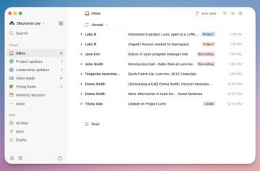 La notion de courrier vous ramène quand gmail était bon