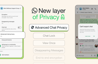 WhatsApp vous permet maintenant de bloquer les gens d'exportation de chats