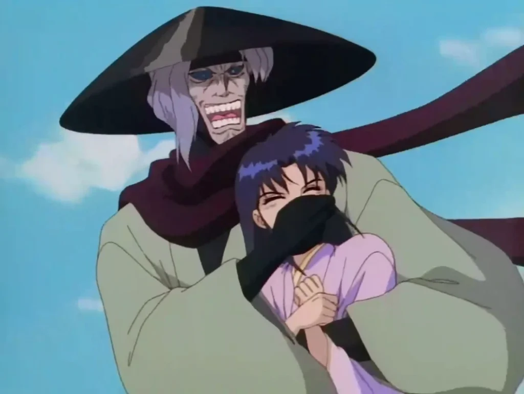 Top 15 des méchants de Rurouni Kenshin classés par le pouvoir 14 JineiKidnapsKaoru