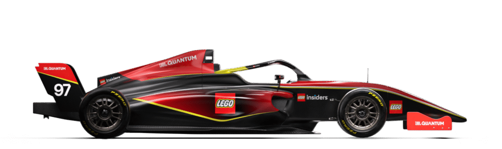 Les écuries du GP Explorer 3 : influenceurs, voitures et sponsors en détail 6 Voiture de Djilsi et Maxime Biaggi au GP Explorer 3
