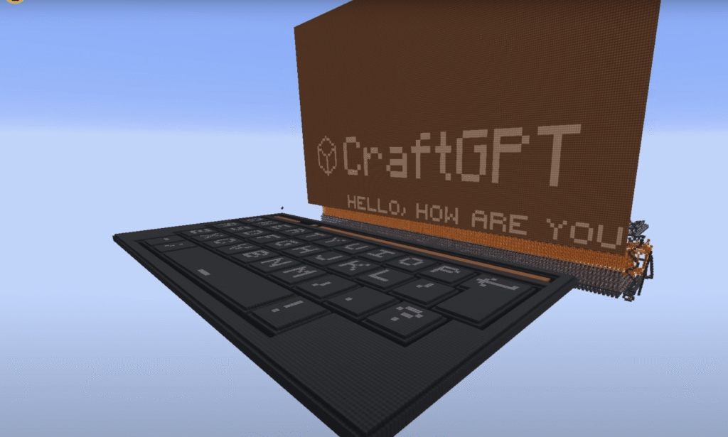 ChatGPT dans Minecraft