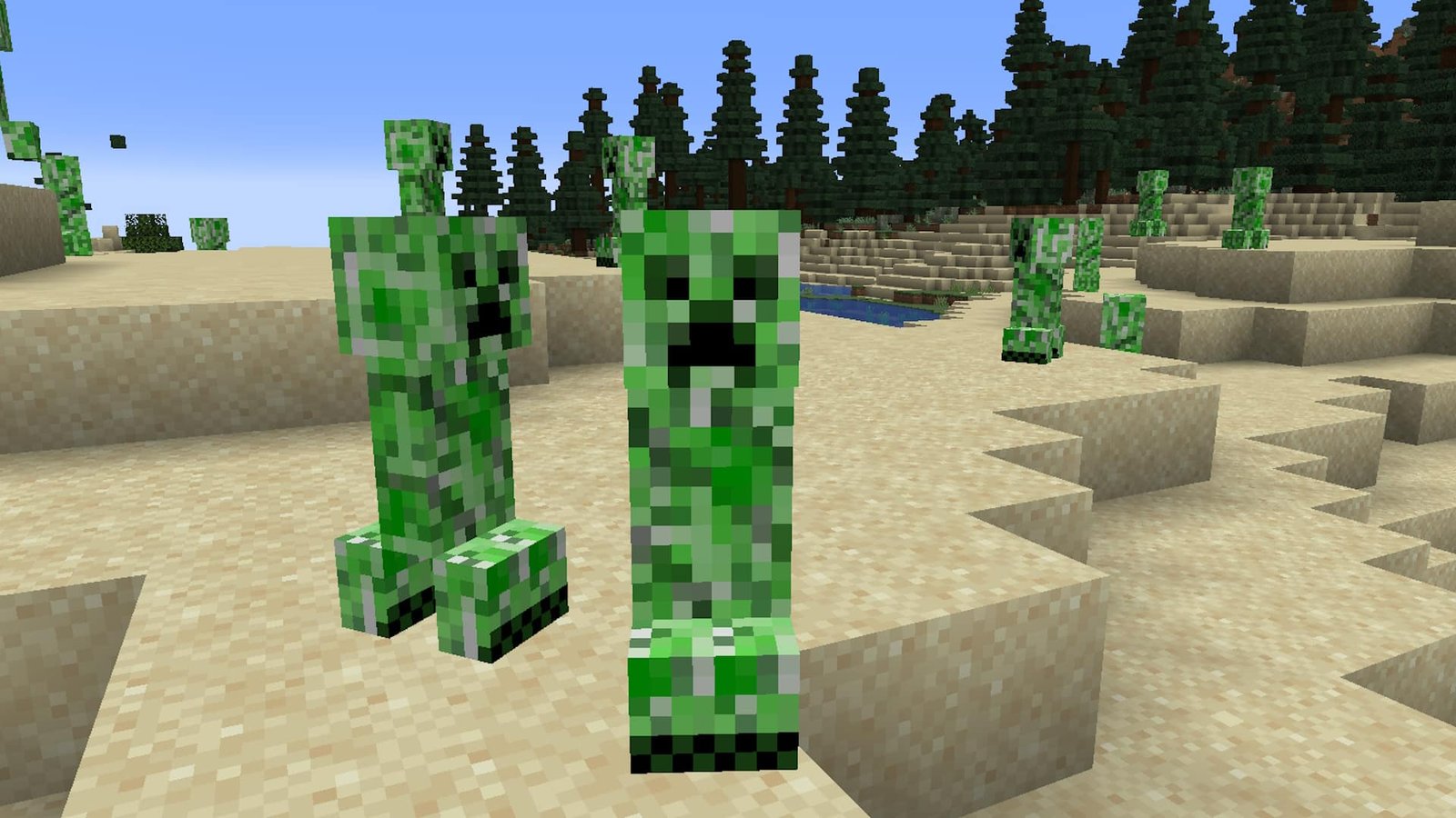 Un Creeper dans Minecraft