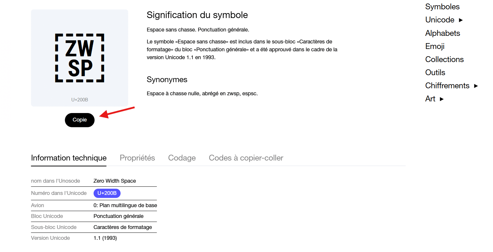 Comment ajouter du texte invisible dans les légendes des réseaux sociaux pour un effet amusant image2