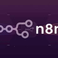 Capture d'écran de l'interface n8n sur un écran d'ordinateur