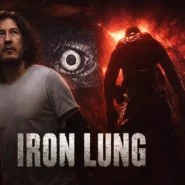 Capture d'écran du jeu Iron Lung montrant un sous-marin dans les profondeurs