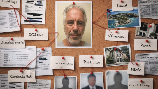 Photo d'identité judiciaire de Jeffrey Epstein lors de son arrestation
