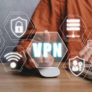 Illustration d'un VPN protégeant la sécurité en ligne