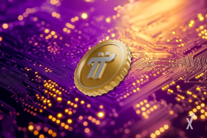 Illustration de la vente de Pi Network sur un écran d'ordinateur