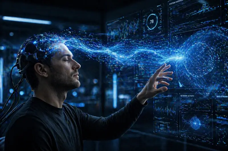 Interaction entre un humain et une machine grâce à une interface cérébrale