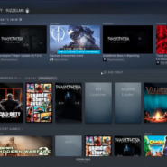 Interface Steam sur Mac-OS ©Steam