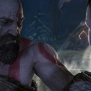 Kratos dans le trailer du jeu vidéo God of War en 2021.