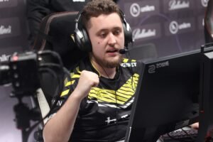Mathieu ZywOo Herbaut en lors du BLAST Paris Major en 2023.