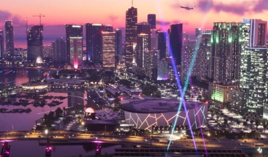 Image de la nouvelle version de Vice City dans GTA VI.