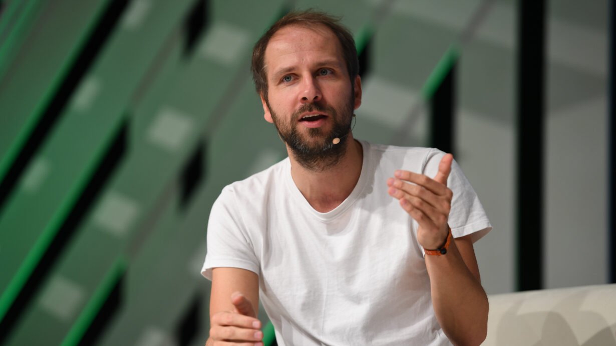 Christian Kroll PDG d'Ecosia au Web Summit 2019.