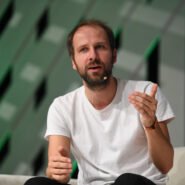 Christian Kroll PDG d'Ecosia au Web Summit 2019.