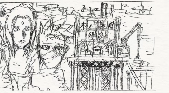 Le monument des Hokage en travaux dans le teaser de Naruto Shadow Rising.